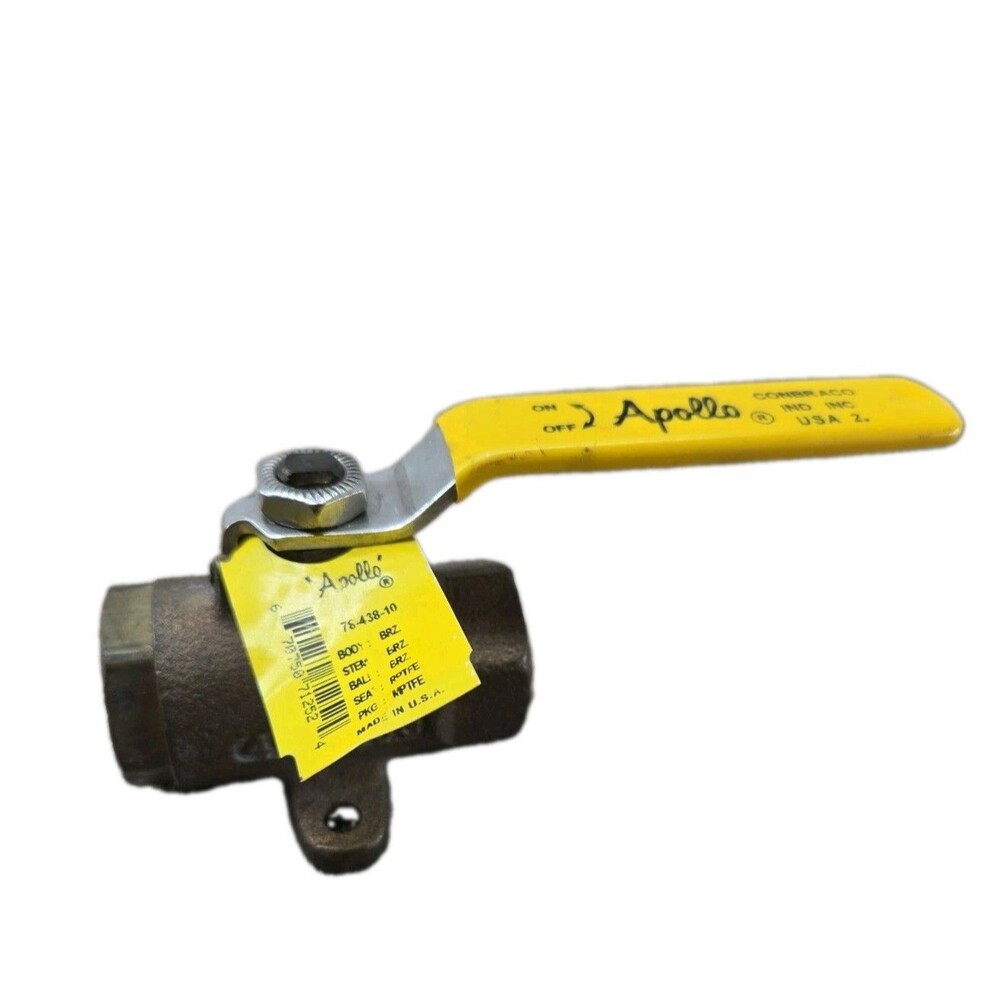 Apollo Conbraco 78-438-10 Bronze Ball Fuel Shut Off Valve .75" Surface Mount